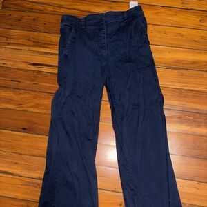 Abercrombie & Fitch Dark Blue Trousers